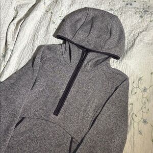 Lululemon Fleece & Thank You Pullover Smoky Blush | Half Zip Fleece Sweatshirt